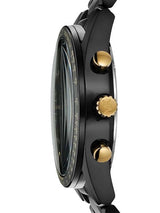 Michael Kors Warren Chronograph Black Dial Black Steel Strap Watch For Men - MK9113 Buy Now By Michael Kors