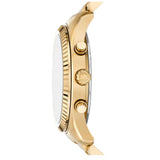 Michael Kors Lexington Chronograph Blue Dial Gold Steel Strap Watch for Men - MK9153 Buy Now By Michael Kors