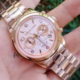 Michael Kors Paris Limited Edition Rose Gold Dial Steel Strap Watch for Women - MK5716 Buy Now By Michael Kors