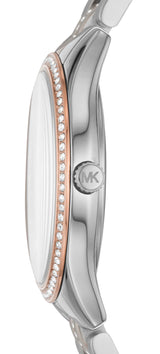 Michael Kors Lauryn Quartz Blue Dial Two Tone Steel Strap Watch For Women - MK3929 Buy Now By Michael Kors