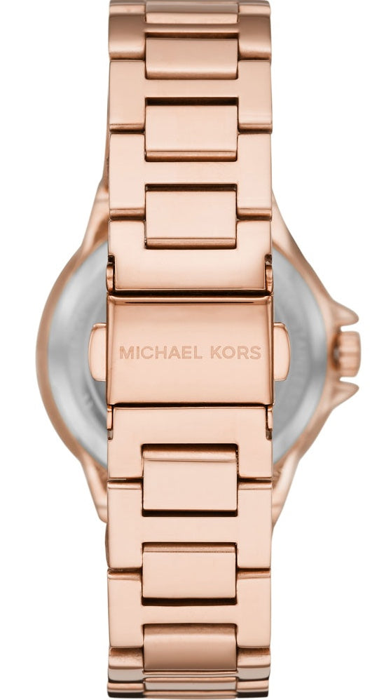 Michael Kors Camille Multifunction White Dial Rose Gold Steel Strap Watch For Women - MK6845 Buy Now By Michael Kors