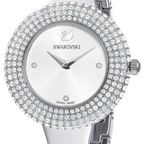 Shop Swarovski Crystal Rose Silver Dial Silver Steel Strap Watch for Women - 5483853 in USA