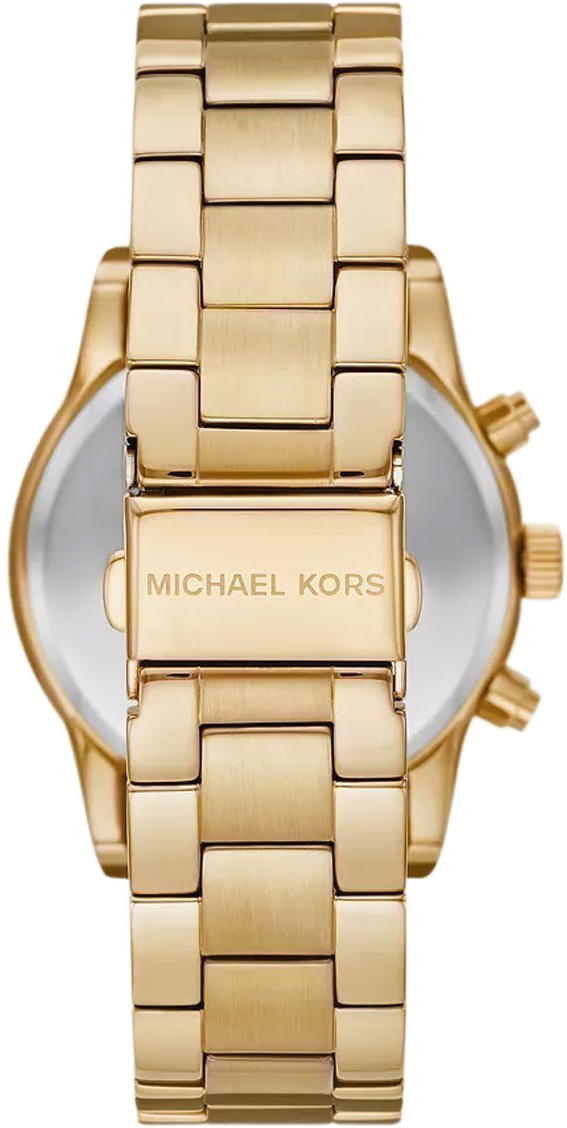 Michael Kors Ritz Chronograph Gold Dial Gold Steel Strap Watch For Women - MK7310 Buy Now By Michael Kors
