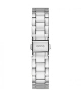 Guess Luna Diamonds Blue Dial Silver Steel Strap Watch for Women - GW0307L1 Buy Now By Guess