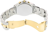 Marc Jacobs Blade Chronograph Silver Dial Two Tone Steel Strap Watch for Women - MBM3177 Buy Now By Marc Jacobs