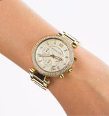 Michael Kors Parker White Dial Two Tone Steel Strap Watch for Women - MK5626 Buy Now By Michael Kors
