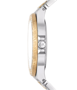 Michael Kors Lennox Three Hand Silver Dial Two Tone Steel Strap Watch For Women - MK7338 Buy Now By Michael Kors