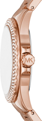 Michael Kors Camille Quartz Mother of Pearl White Dial Rose Gold Steel Strap Watch For Women - MK7364 Buy Now By Michael Kors