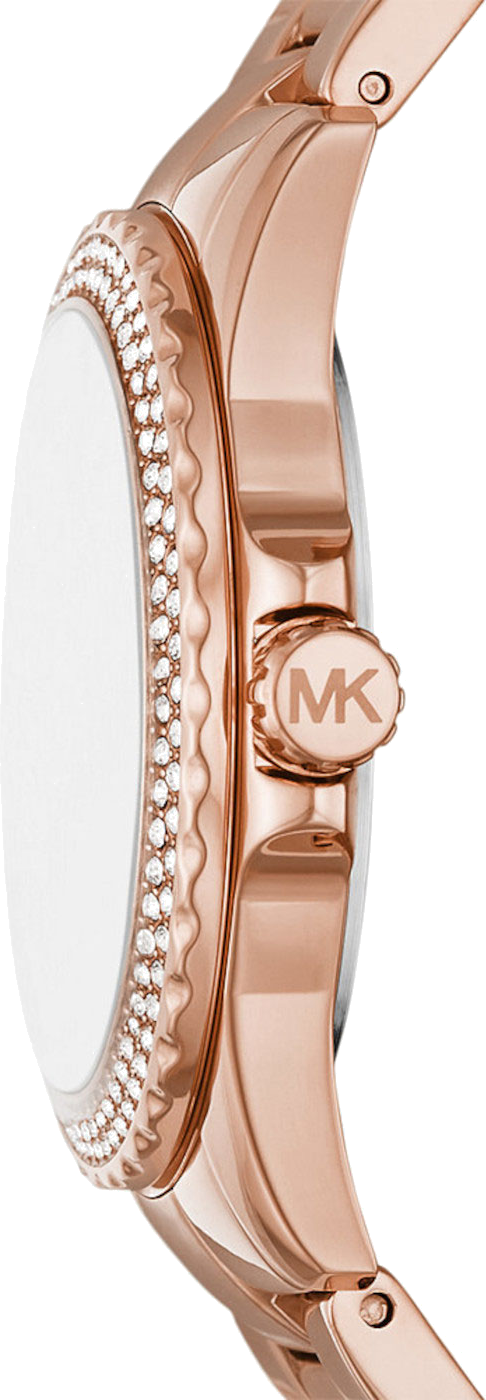 Michael Kors Camille Quartz Mother of Pearl White Dial Rose Gold Steel Strap Watch For Women - MK7364 Buy Now By Michael Kors