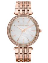 Michael Kors Darci Mother of Pearl Dial Rose Gold Steel Strap Watch for Women - MK3220 Buy Now By Michael Kors