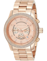 Michael Kors Dylan Rose Gold Dial Rose Gold Steel Strap Watch for Women - MK5576 Buy Now By Michael Kors