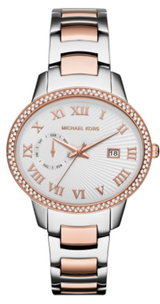 Michael Kors Whitley Analog White Dial Two Tone Steel Strap Watch For Women - MK6228 Buy Now By Michael Kors