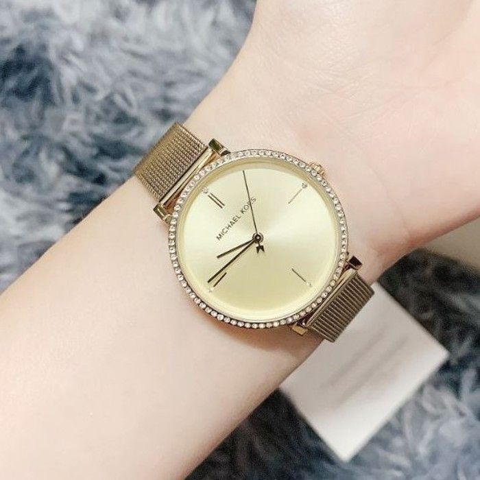 Michael Kors Darci Quartz Gold Dial Gold Mesh Strap Watch for Women - MK7121 Buy Now By Michael Kors
