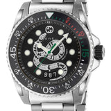 Shop Gucci Dive Snake Black Dial Silver Steel Strap Watch For Men - YA136218 in USA