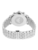Emporio Armani Aviator Chronograph Beige Dial Silver Steel Strap Watch For Men - AR11239 Buy Now By Emporio Armani