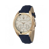Maserati Traguardo Chronograph Grey Dial Leather Strap Men's Watch - R8871612016 Buy Now By Maserati
