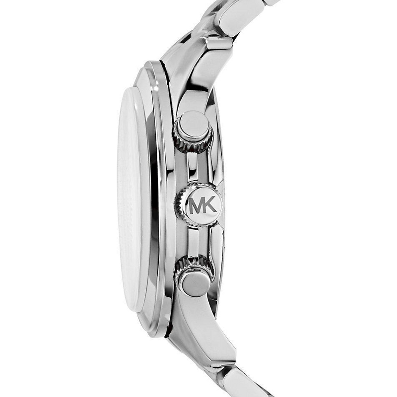 Michael Kors Runway Silver Dial Silver Steel Strap Watch for Men- MK8086 Buy Now By Michael Kors