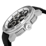 Versace Dylos Analog Black Dial Black Leather Strap Watch for Men - VQC010015 Buy Now By Versace