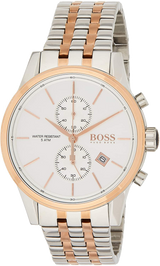 Hugo Boss Jet Silver Dial Two Tone Steel Strap Watch for Men - 1513385 Buy Now By Hugo Boss