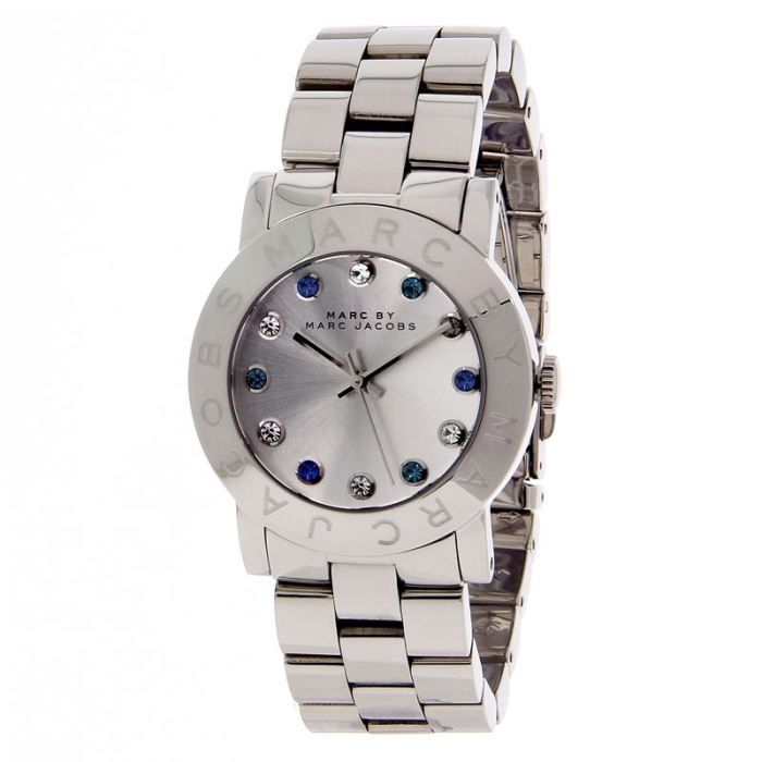 Marc Jacobs Amy White Dial Silver Steel Strap Watch for Women - MBM3140 Buy Now By Marc Jacobs