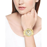 Michael Kors Layton Chronograph Gold Dial Gold Steel Strap Watch for Women - MK5959 Buy Now By Michael Kors