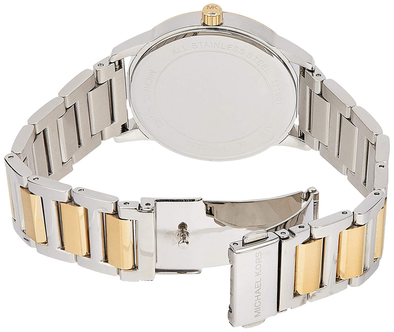 Michael Kors Hartman Quartz White Dial Two Tone Steel Strap Watch For Women - MK3521 Buy Now By Michael Kors
