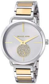 Michael Kors Silver Dial Two Tone Steel Strap Watch for Women - MK3679 Buy Now By Michael Kors