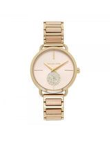 Michael Kors Portia Rose Gold Dial Two Tone Steel Strap Watch for Women - MK3706 Buy Now By Michael Kors