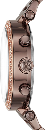 Michael Kors Parker Analog Quartz Brown Dial Brown Steel Strap Watch For Women - MK6378 Buy Now By Michael Kors