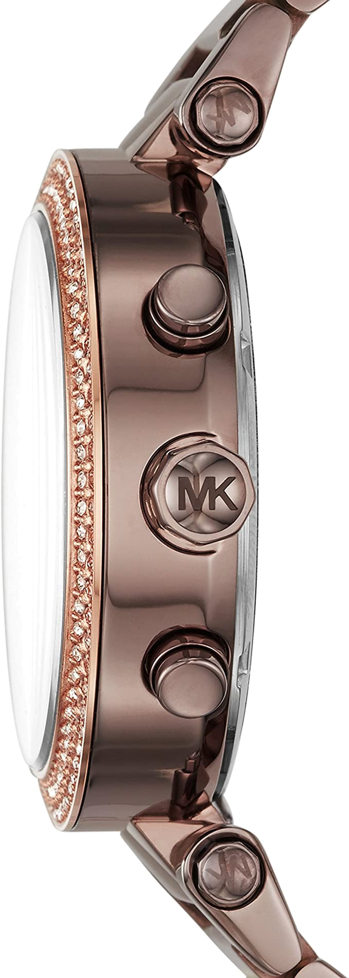 Michael Kors Parker Analog Quartz Brown Dial Brown Steel Strap Watch For Women - MK6378 Buy Now By Michael Kors