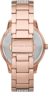 Michael Kors Tibby Chronograph White Dial Rose Gold Steel Strap Watch For Men - MK7293 Buy Now By Michael Kors