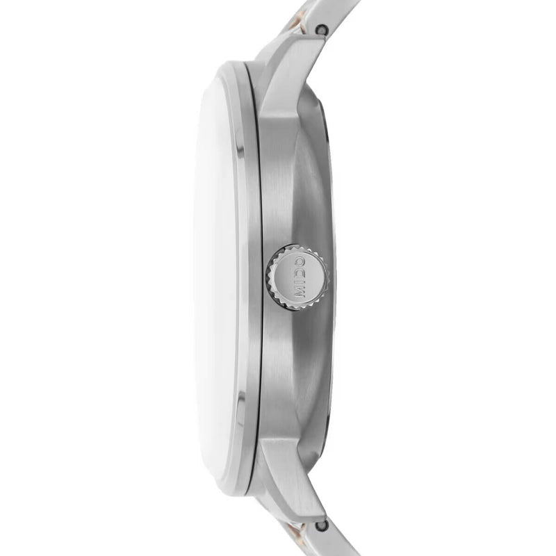 Mido Commander II Automatic Chronometer Silver Dial Silver Steel Strap Watch For Men - M021.431.11.031.00 Buy Now By Mido
