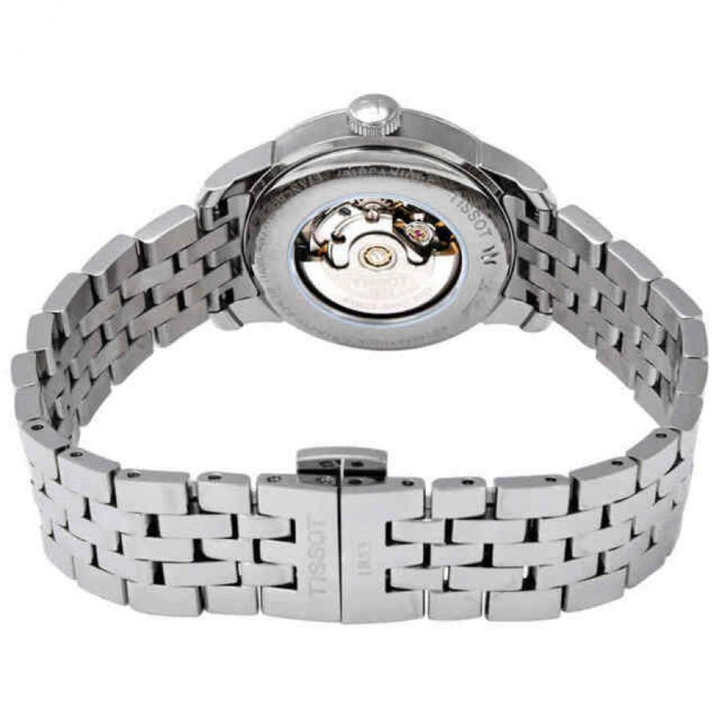 Tissot Le Locle Lady Automatic Diamonds Silver Dial Silver Steel Strap Watch For Women - T006.207.11.036.00 Buy Now By Tissot