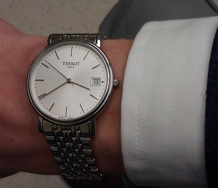 Tissot T Classic Desire Silver Dial Silver Mesh Bracelet Watch for Men - T52.1.481.31 Buy Now By Tissot