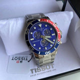 Tissot Seastar 1000 Chronograph Blue Dial Silver Steel Strap Watch For Men - T120.417.11.041.03 Buy Now By Tissot