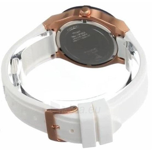 Guess Jet Setter White Dial White Rubber Strap Watch for Women - W0564L1 Buy Now By Guess