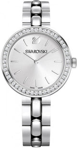 Swarovski Daytime Crystal Silver Dial Silver Steel Strap Watch for Women - 5095600 Buy Now By Swarovski