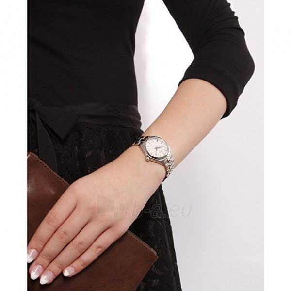 Tissot T Classic PR 100 Lady White Dial Gold Steel Strap Watch for Women - T101.210.33.031.00 Buy Now By Tissot