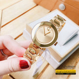 Movado Bold Gold Dial Gold Steel Strap Watch For Women - 3600382 Buy Now By Movado