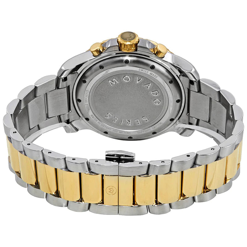 Movado Series 800 Green Dial Two Tone Steel Strap Watch for Men - 2600147 Buy Now By Movado