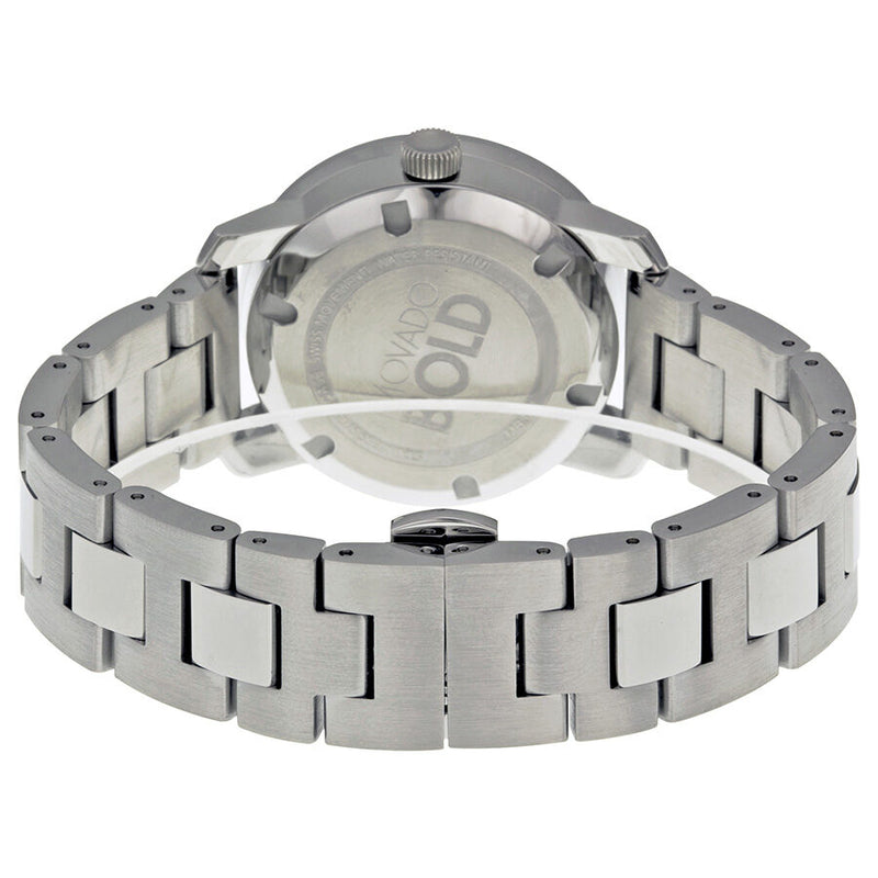Shop Movado Bold Diamonds Silver Dial Silver Steel Strap Watch for Women - 3600149 in USA