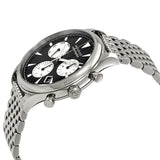 Movado Heritage Calendoplan Chronograph Black Dial Silver Steel Strap Watch for Men - 3650014 Buy Now By Movado