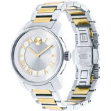 Shop Movado Bold Silver Dial Two Tone Steel Strap Watch for Women - 3600245 in USA