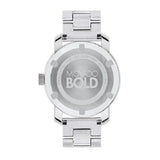 Shop Movado Bold Diamonds Silver Dial Silver Steel Strap Watch for Women - 3600149 in USA
