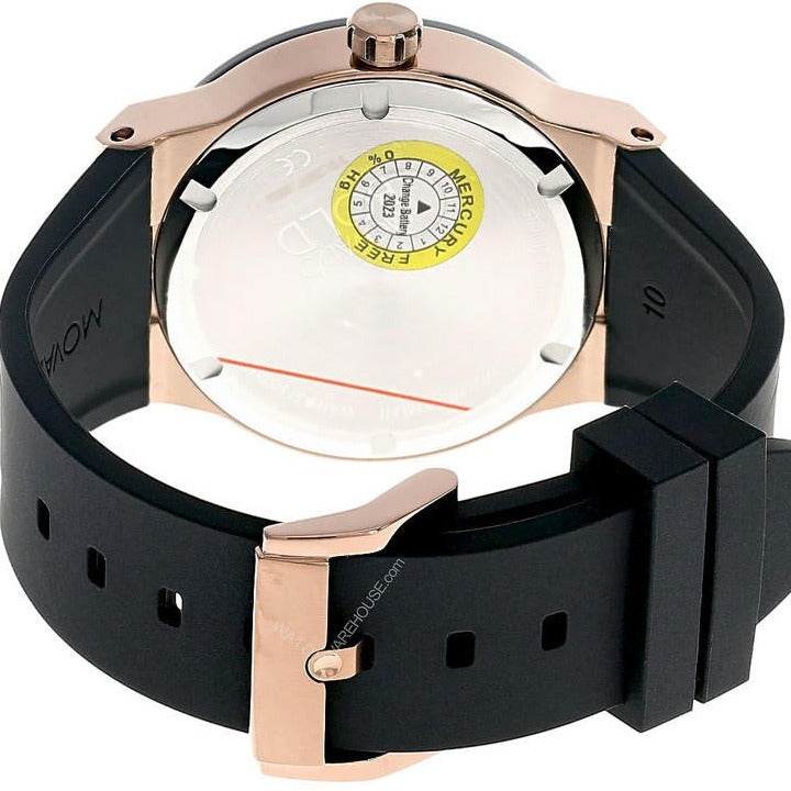 Shop Movado Bold Fusion Black Dial Black Silicone Strap Watch for Men - 3600622 in USA
