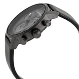 Calvin Klein City Chronograph Grey Dial Black Leather Strap Watch for Men - K2G177C3 Buy Now By Calvin Klein