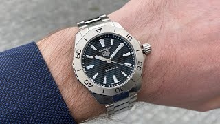 Tag Heuer Aquaracer Professional 200 Quartz Black Dial Silver Steel Strap Watch for Men - WBP1110.BA0627 Buy Now By Tag Heuer
