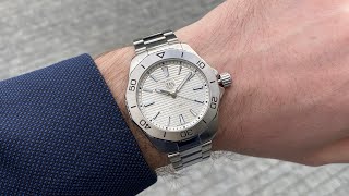 Tag Heuer Aquaracer Professional 200 Quartz Silver Dial Silver Steel Strap Watch for Men - WBP1111.BA0627 Buy Now By Tag Heuer