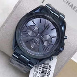 Michael Kors Bradshaw Blue Dial Blue Steel Strap Watch for Men - MK6248 Buy Now By Michael Kors