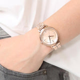 Michael Kors Cinthia Mother of Pearl Rose Gold Dial Rose Gold Steel Strap Watch for Women - MK3643 Buy Now By Michael Kors